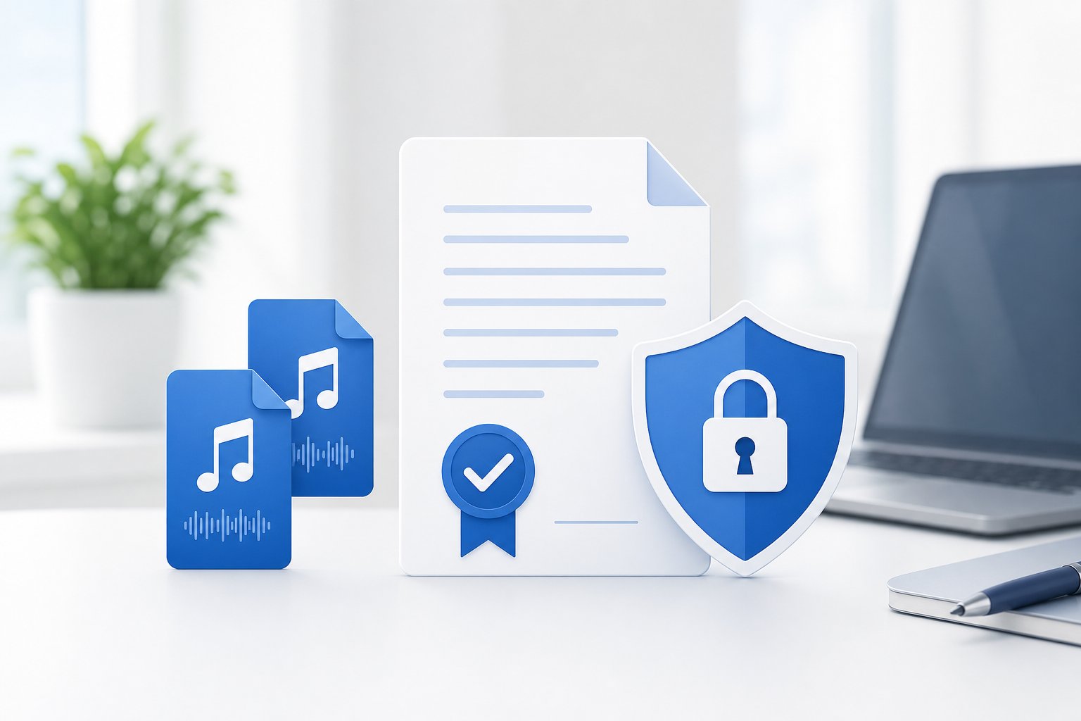 verifying licensing terms before publishing protects creators from copyright strikes and content takedowns
