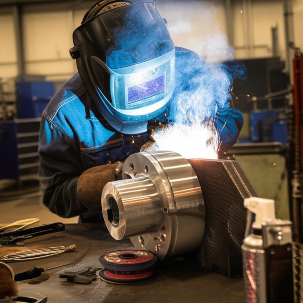 welding stainless steel to carbon steel with proper technique