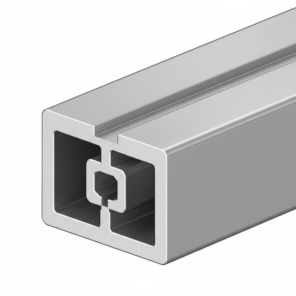 t slot channel geometry enables secure fastener connections at any position along the profile