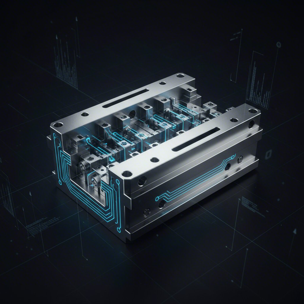 conceptual schematic of an automotive die optimized for thermal management