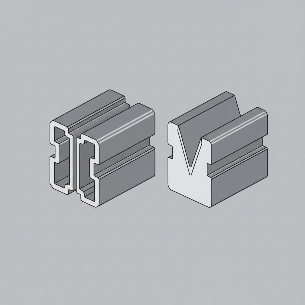 cross sectional comparison of t slot and v slot aluminum extrusion profile geometries