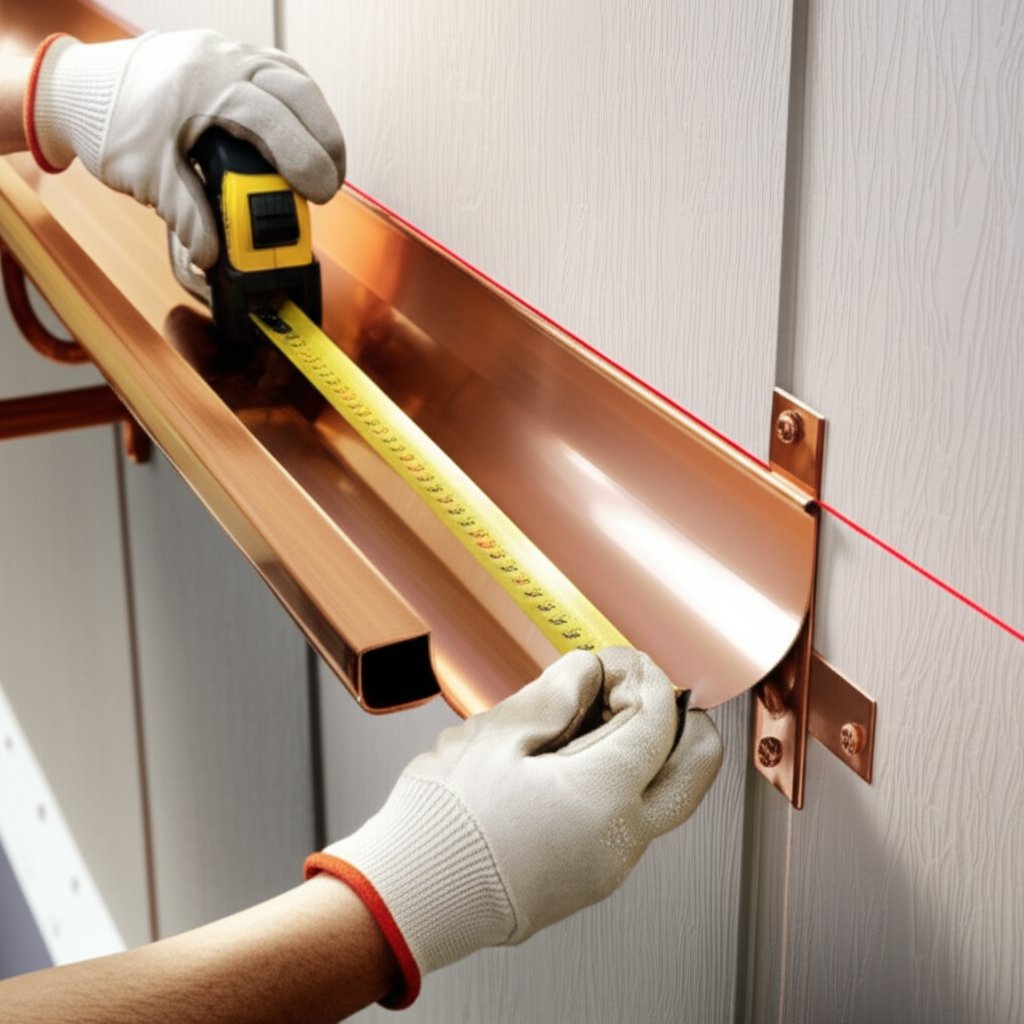 proper copper gutter installation ensures long lasting performance and safety