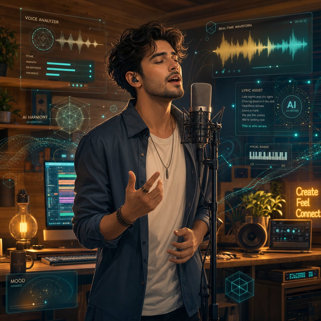modern technology and ai vocal tools continue the crooning tradition that the microphone started a century ago