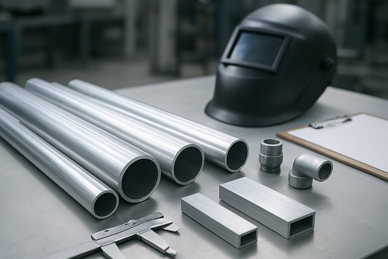 aluminum pipe guide covering sizing alloys fabrication and supplier checks