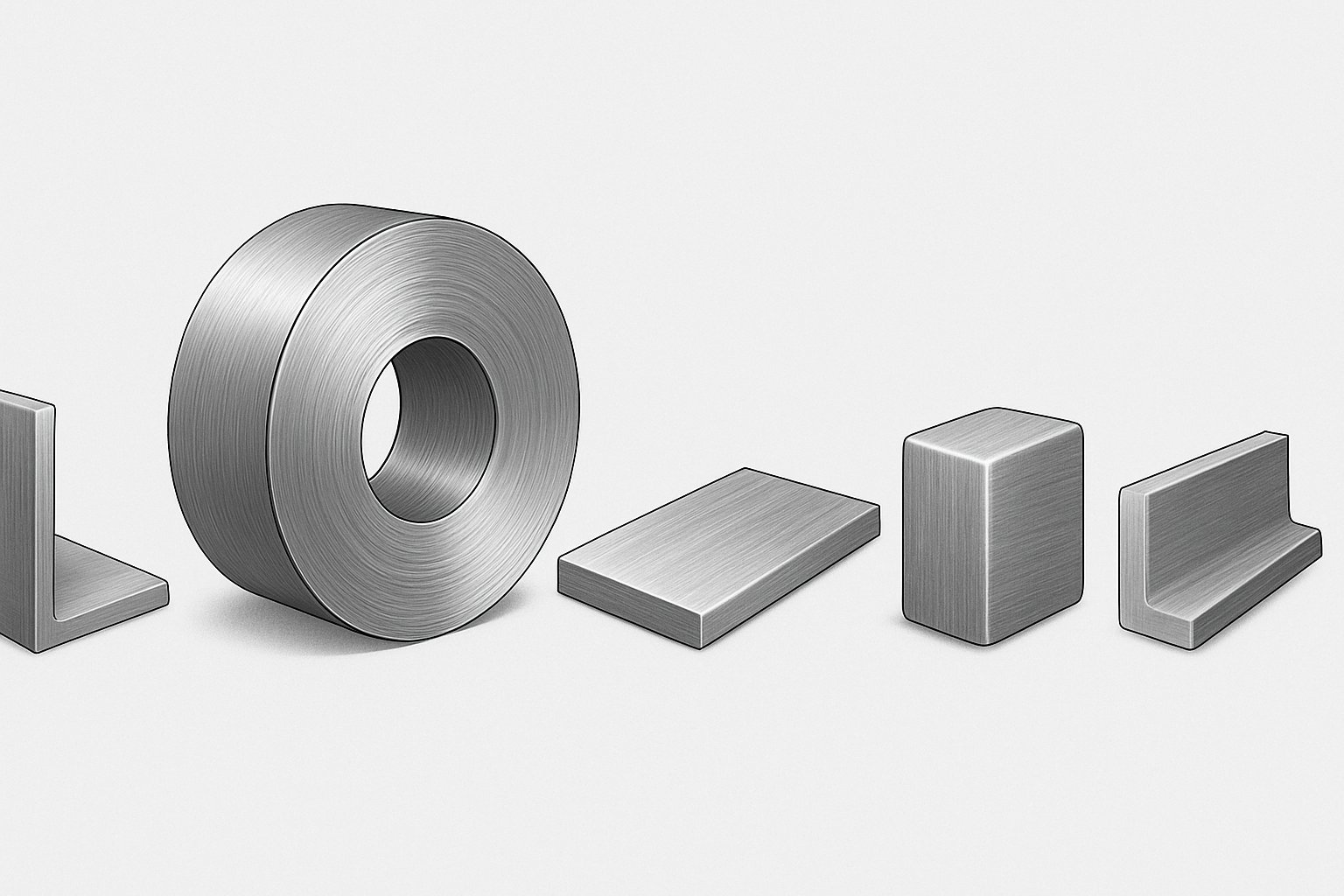 main aluminum temper families shown as different processing states