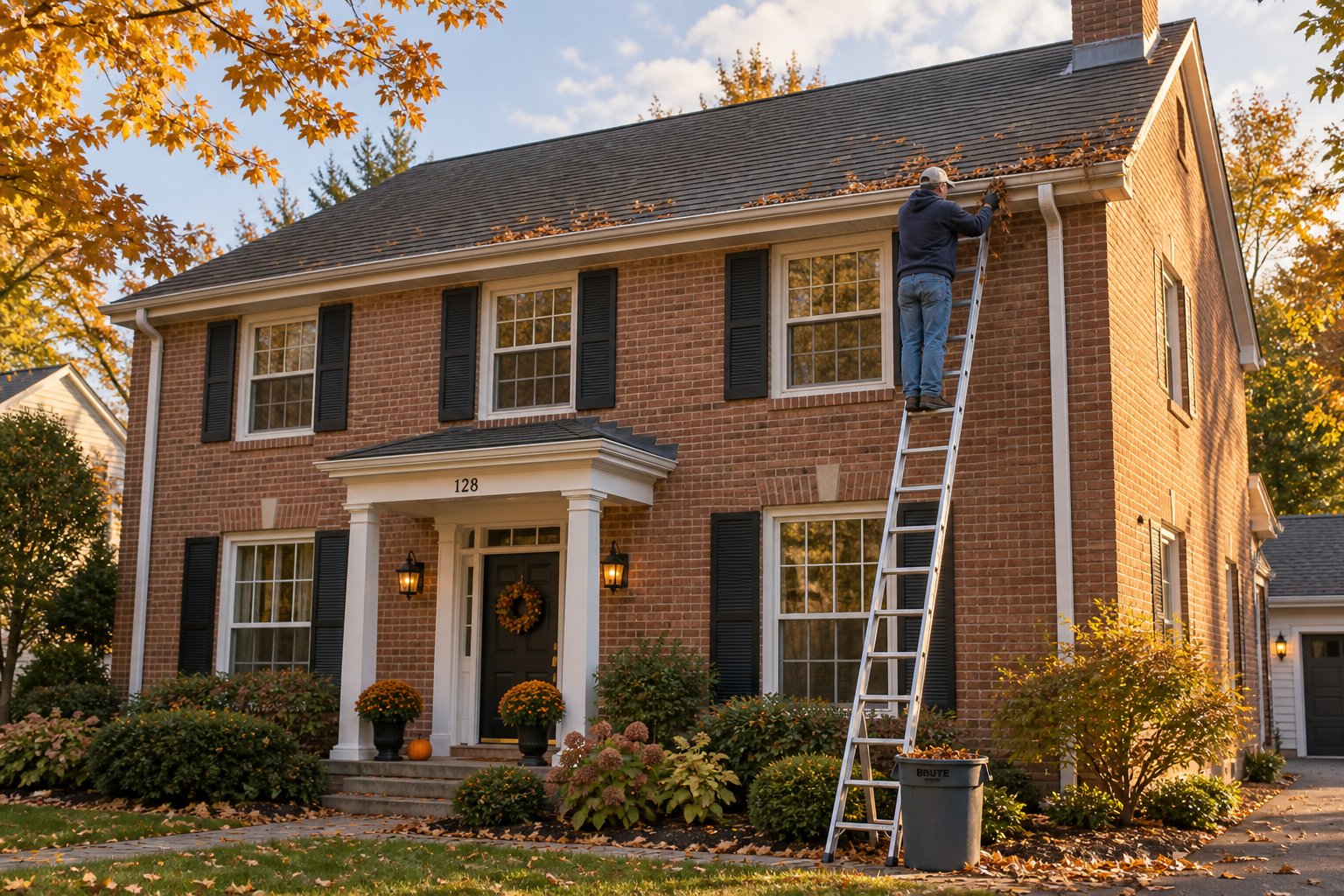 regular gutter and exterior maintenance prevents rainwater from penetrating walls and causing persistent indoor dampness