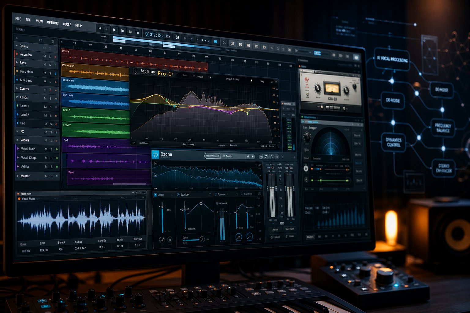 ai editing tools range from browser based platforms to professional daw plugins for every skill level and budget