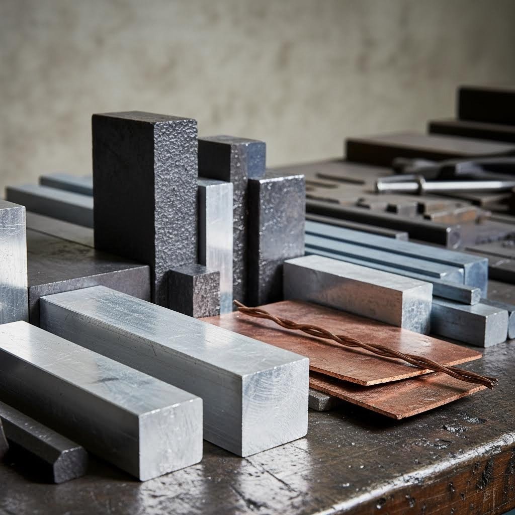 various metal alloys used in hot and cold forging applications