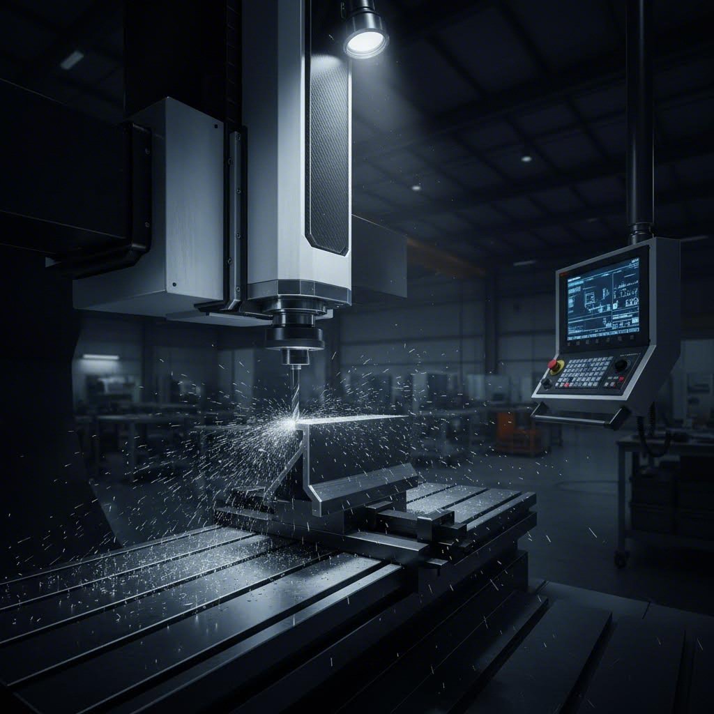 cnc machining enables precise custom fabrication of black aluminum angle profiles
