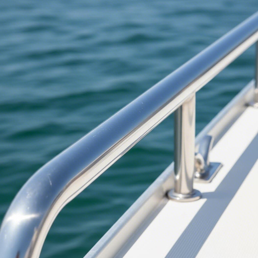 aluminum toe rail extrusion provides essential deck edge protection and mounting versatility for sailboats