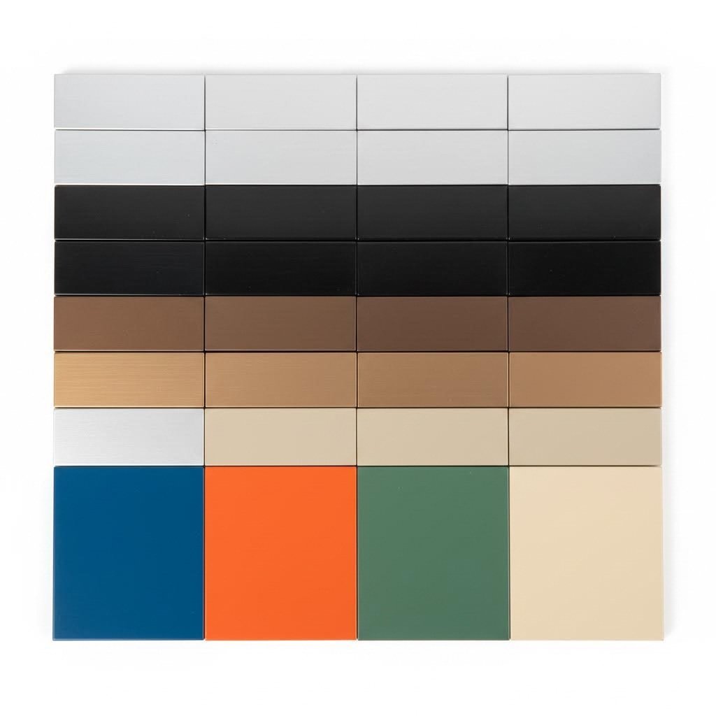 aluminum extrusion surface finish options for industrial projects