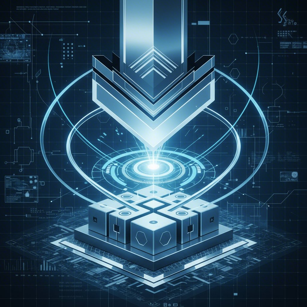 conceptual schematic of press and die system interface