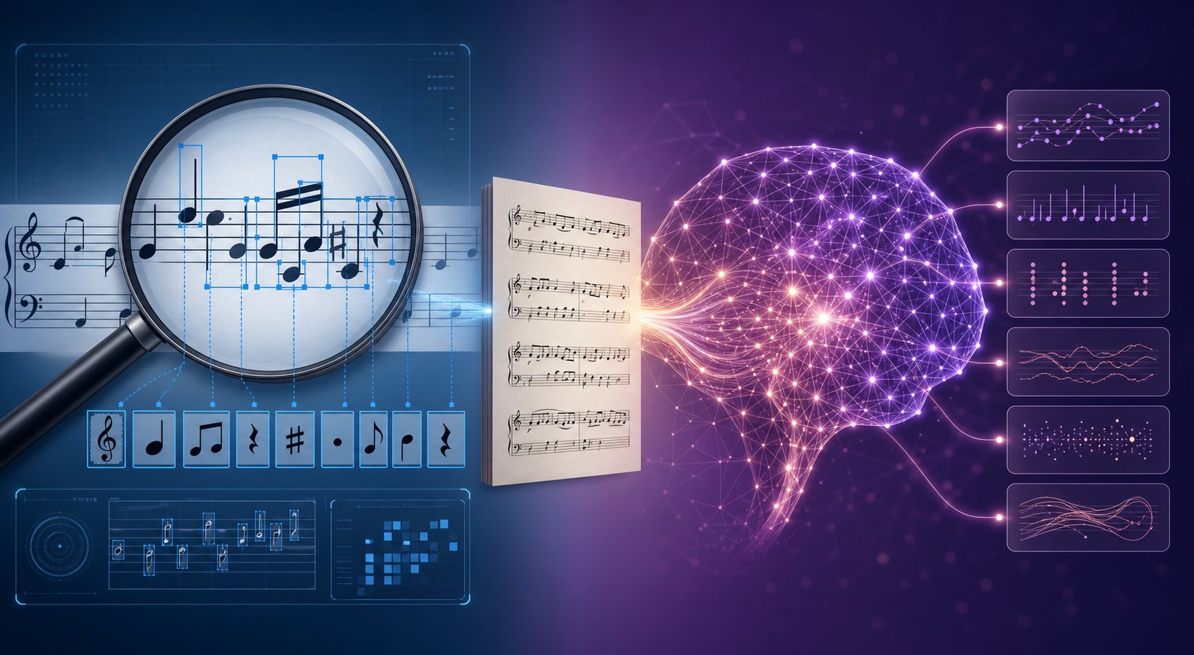 dedicated omr tools and multimodal ai models take fundamentally different approaches to reading sheet music