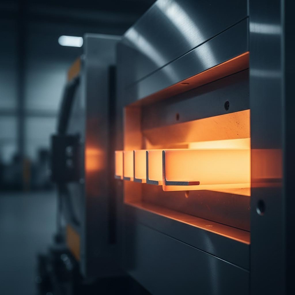 l shaped aluminum angle extrusions manufactured through precision die extrusion process