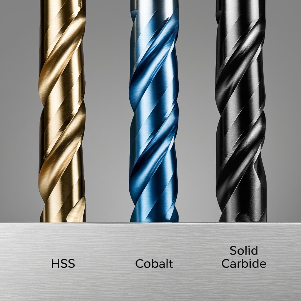 comparison of hss cobalt and carbide drill bits for stainless steel