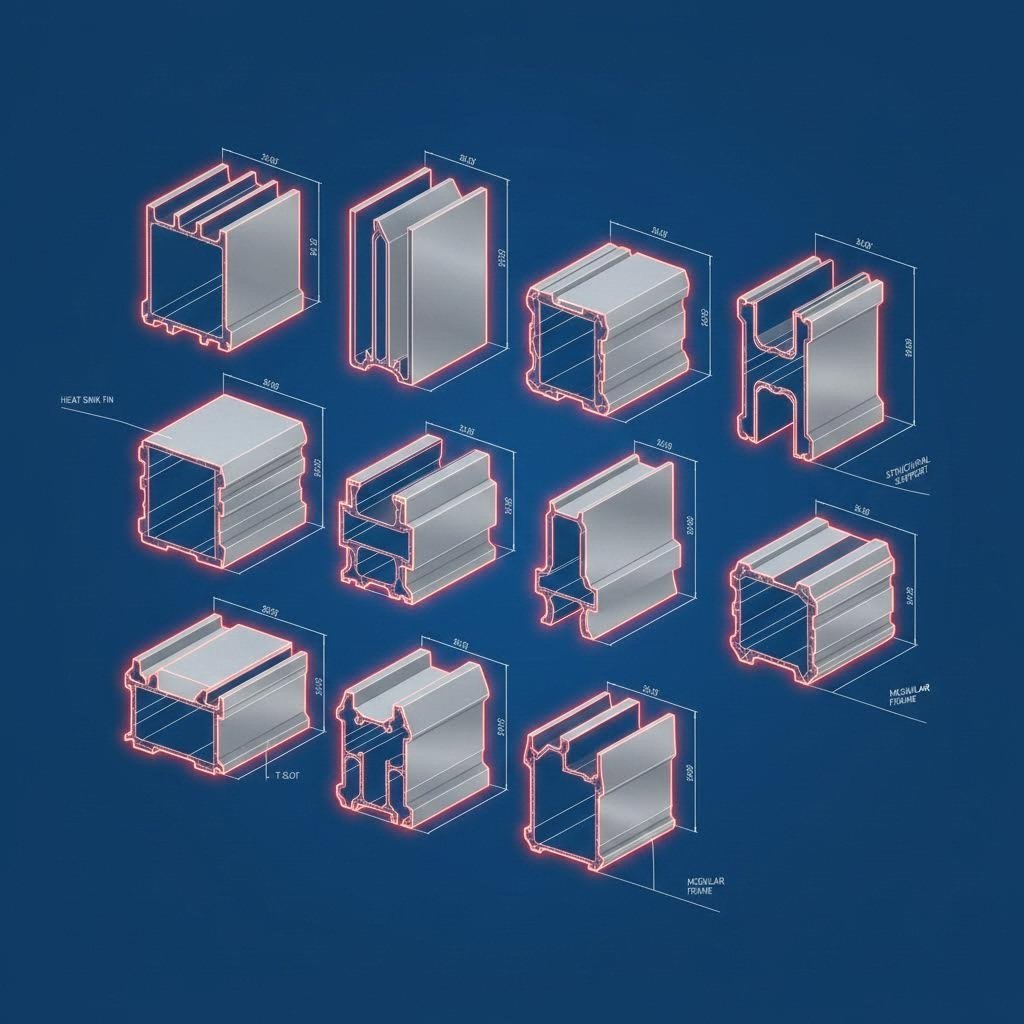 aluminum extrusion profile designs optimized for cnc machining stability