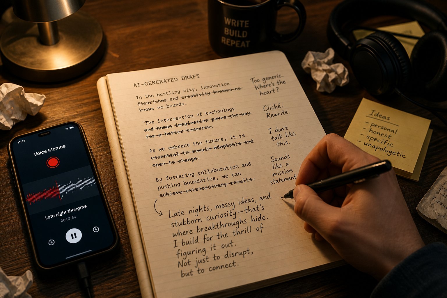transforming raw ai output into authentic bars through the hands on editing process