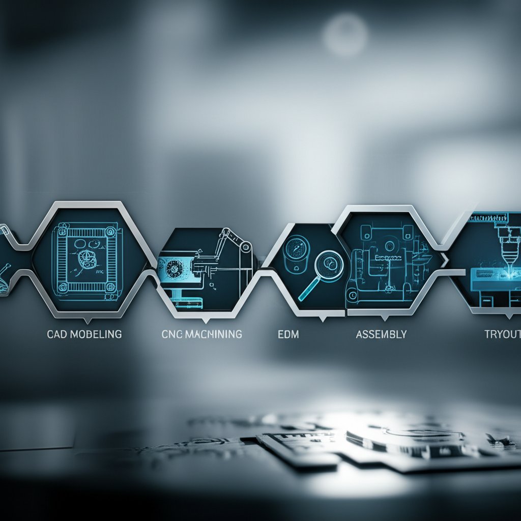 key stages in the die manufacturing workflow