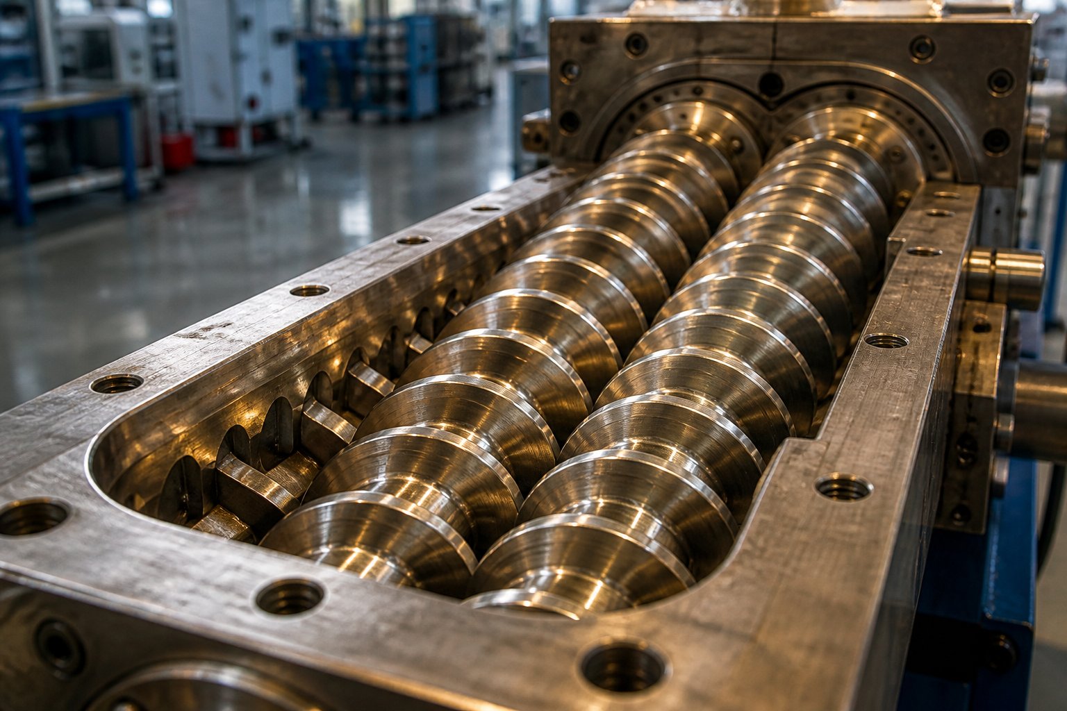 twin screw extruder intermeshing screw geometry %E2%80%94 the foundation of superior mixing and processing performance