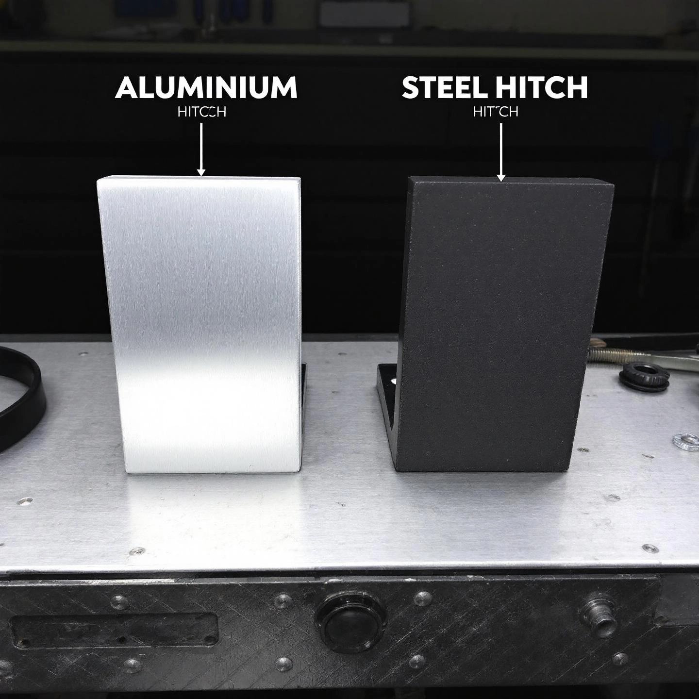 aluminum hitch stands out for its lightweight and rust resistant qualities