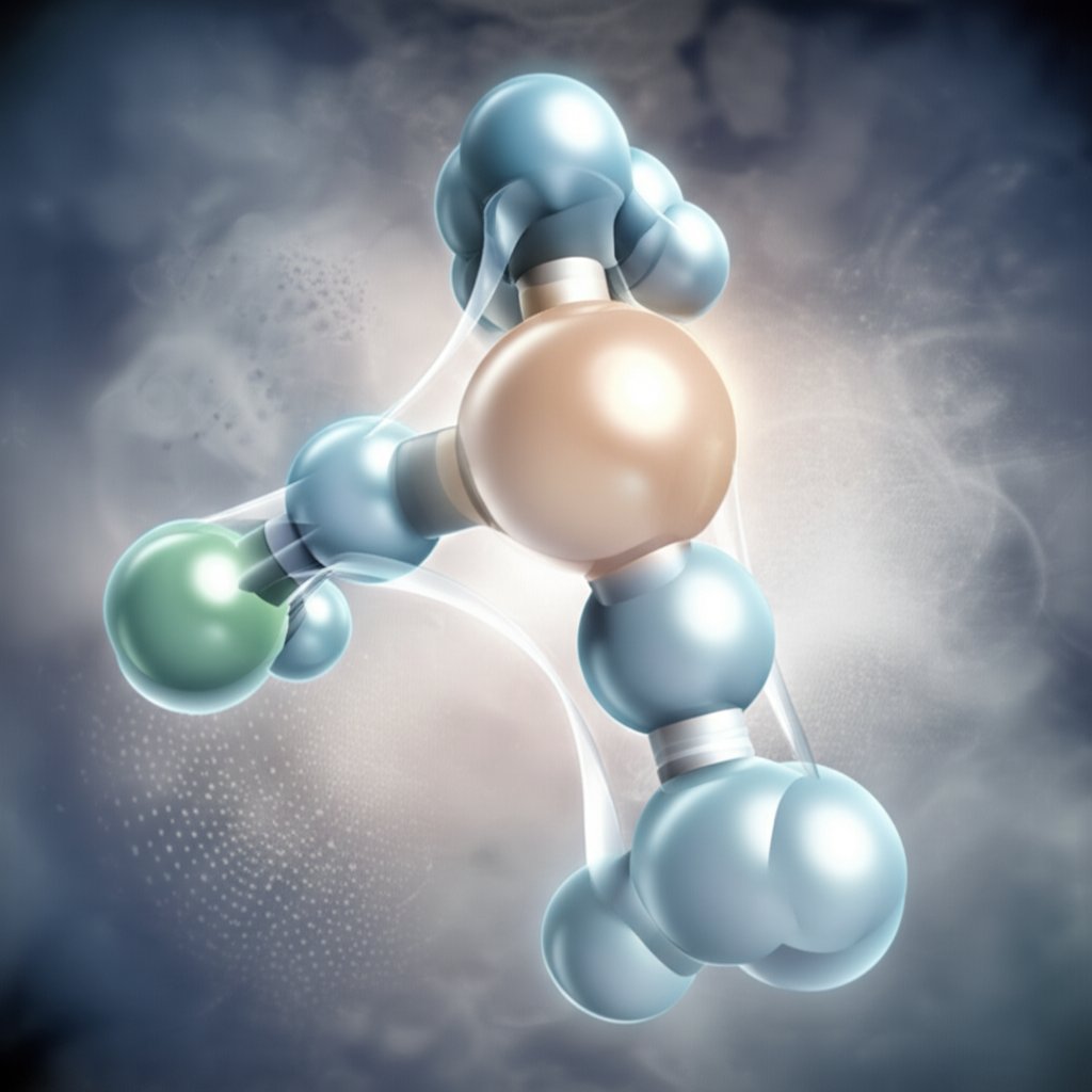 visual representation of the aluminum acetate molecule