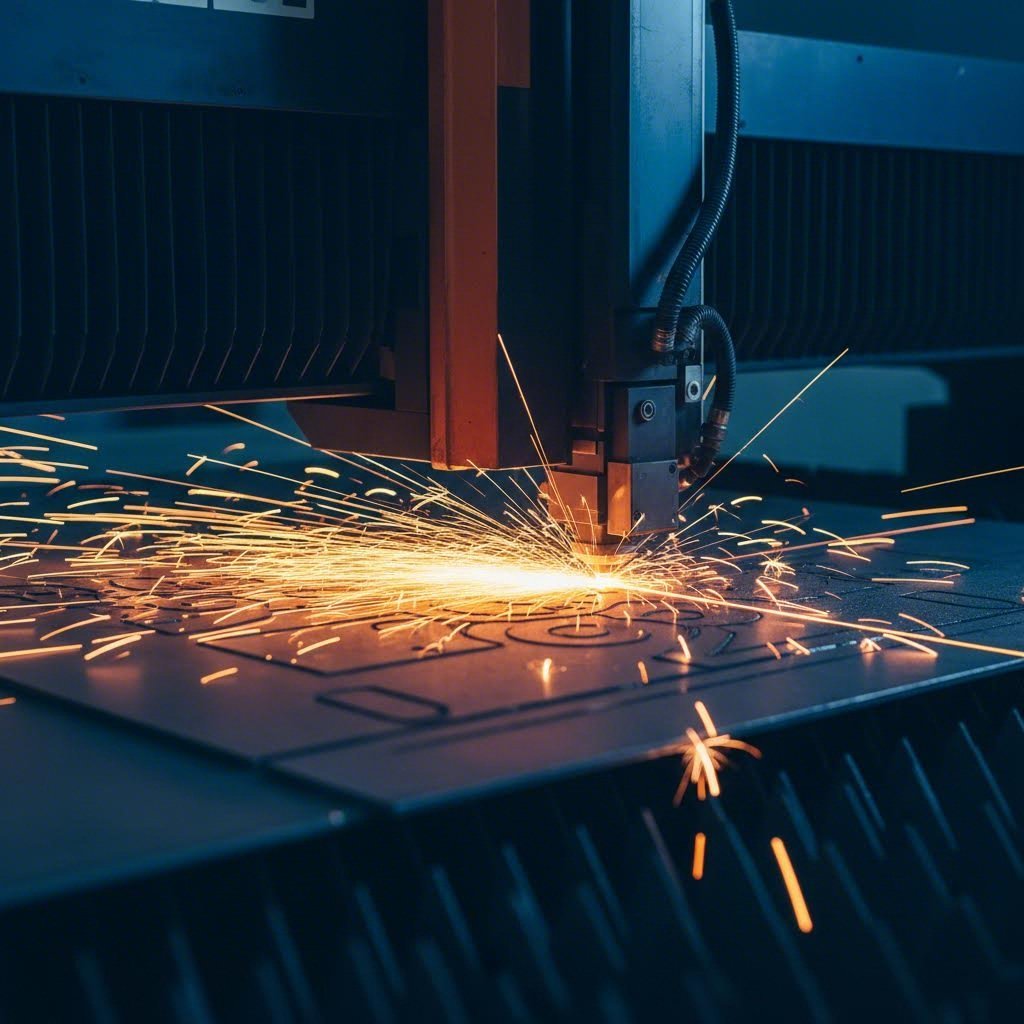 precision laser cutting transforms metal sheets into custom components for manufacturing
