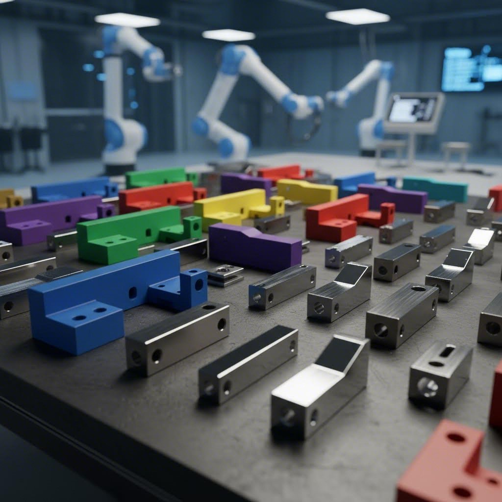 surface finishing options protect and enhance custom metal components