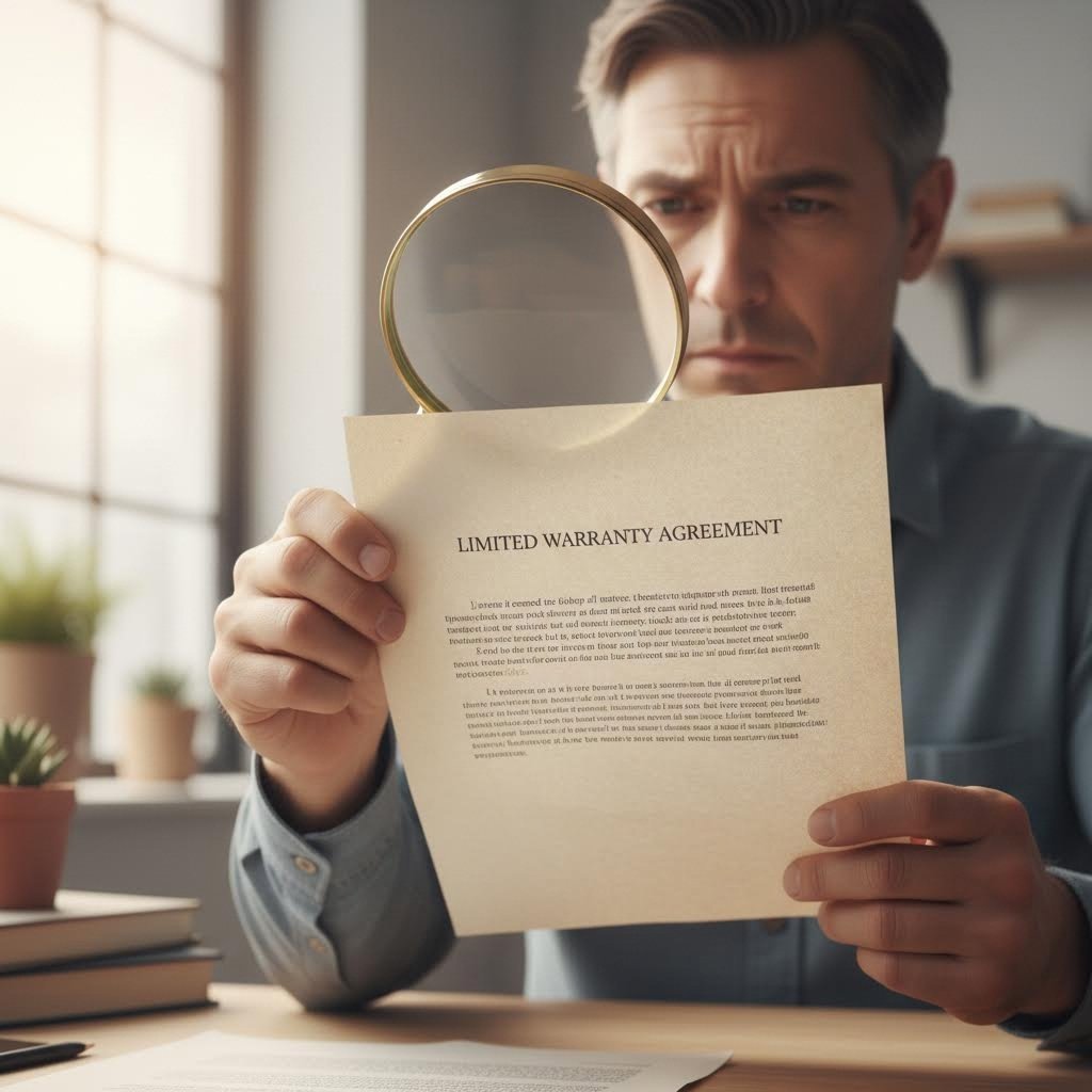 careful review of warranty terms helps buyers identify coverage limitations before purchase