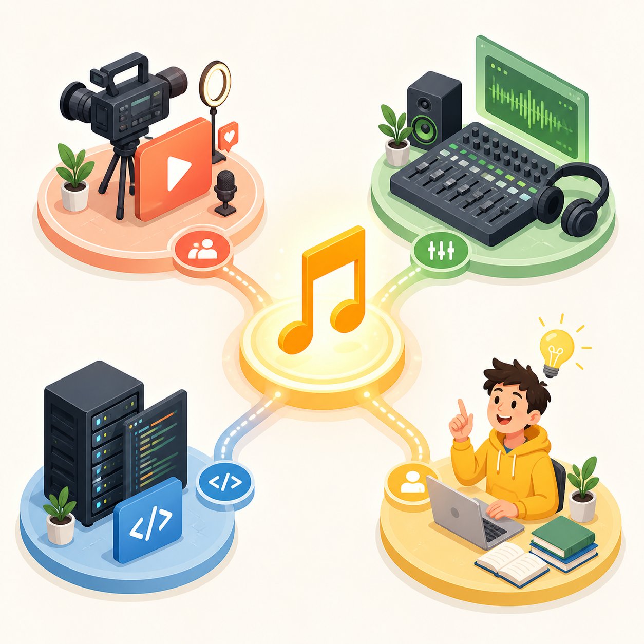 choosing the right ai music generator based on your specific use case and creative workflow