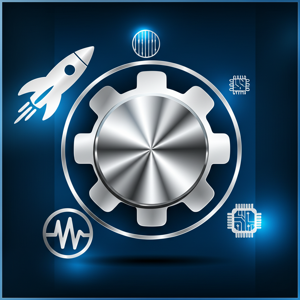 infographic showing key industries that rely on precision cnc machining