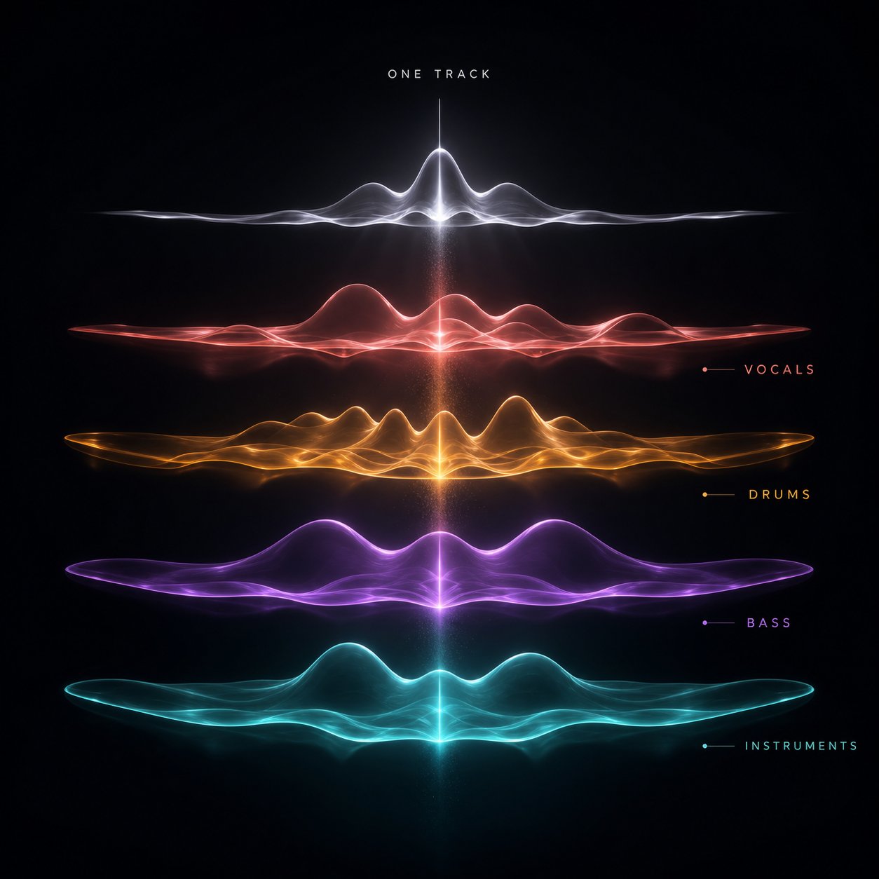 separating a track into individual stems exposes ai artifacts hidden within the full mix