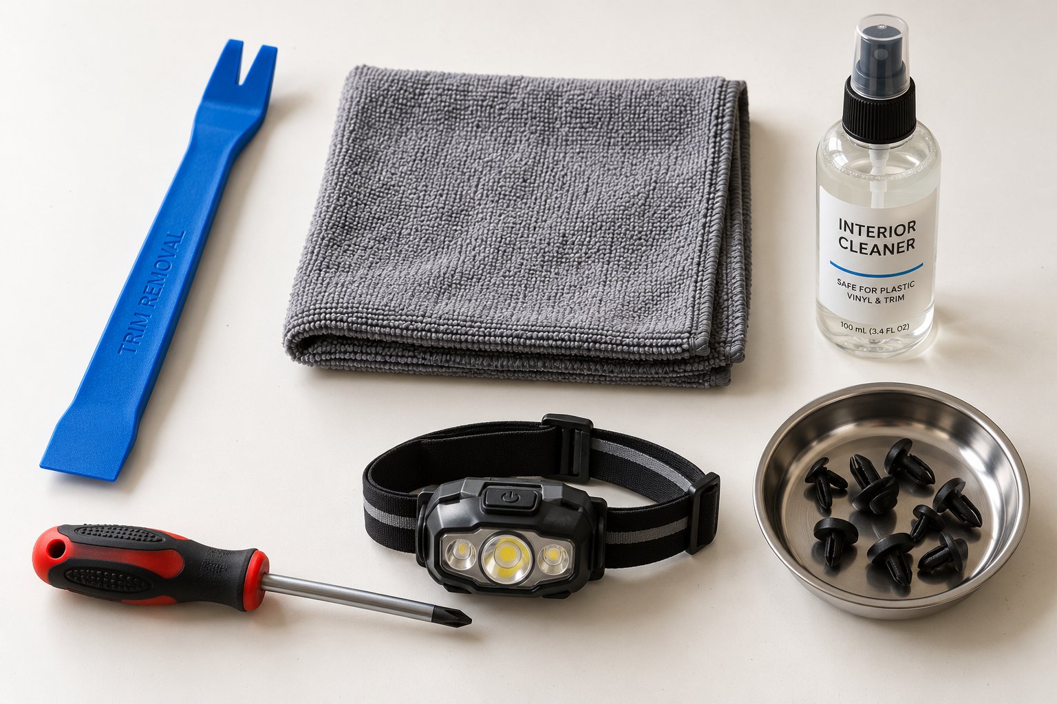 essential tools for installing mud flaps on a tesla model y juniper