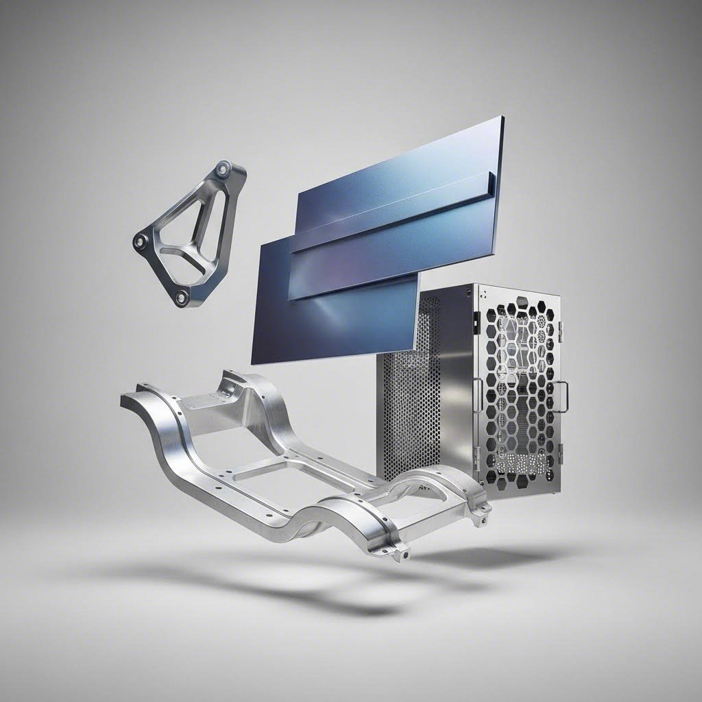 sheet metal components serving automotive electronics architecture and aerospace industries