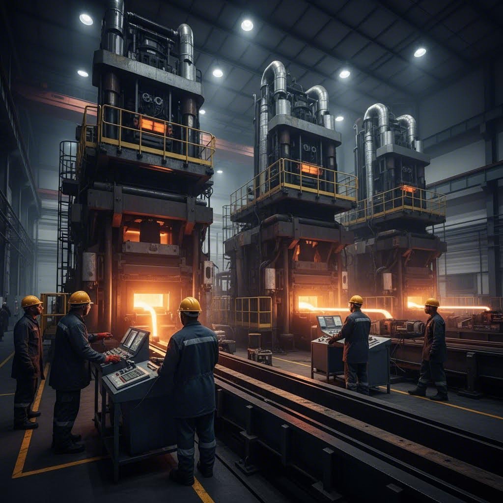 modern aluminum extrusion facility showcasing advanced manufacturing capabilities for nearshoring operations