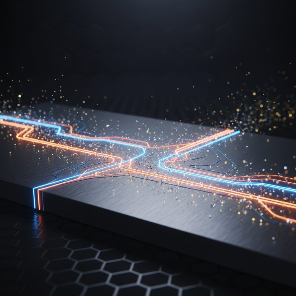 conceptual illustration of friction and pressure forces causing wear on a stamping die surface
