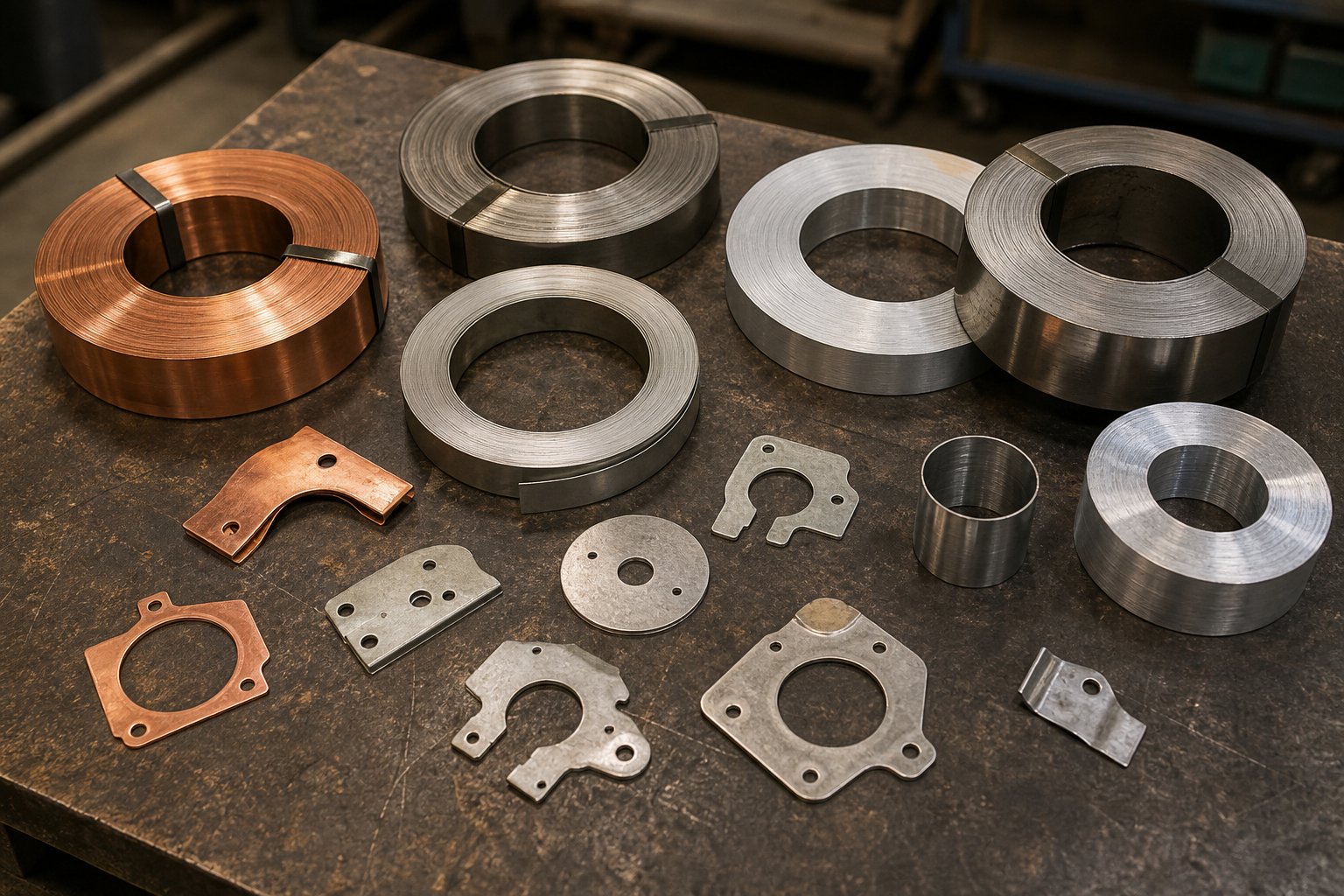 info-1-1 different metals used in progressive die stamping each require unique die designs due to varying hardness and forming behavior