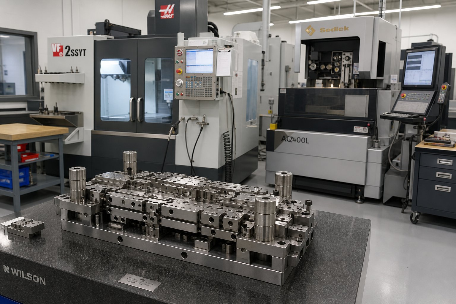 info-1-1 in house tooling capabilities including cnc and wire edm are key indicators of a progressive die manufacturer's engineering depth