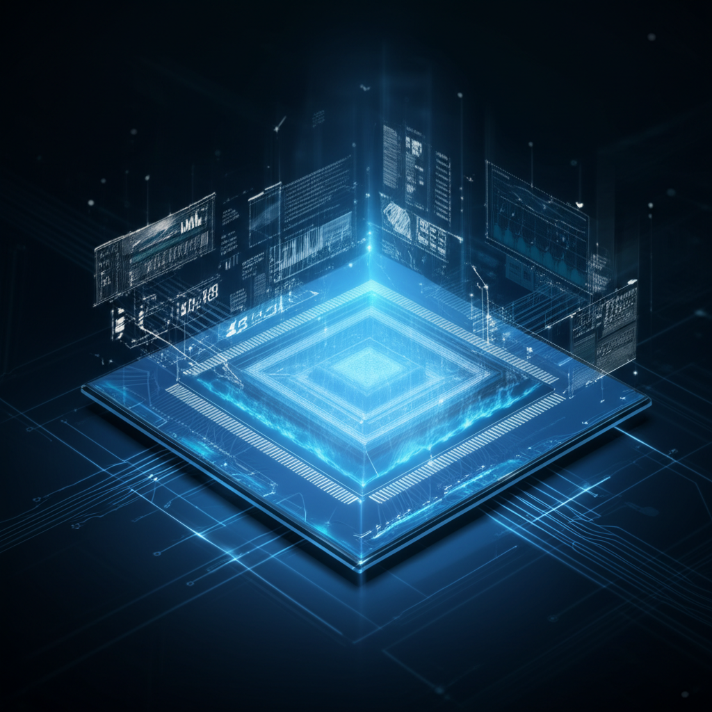conceptual art representing the precision and documentation of a first article inspection report