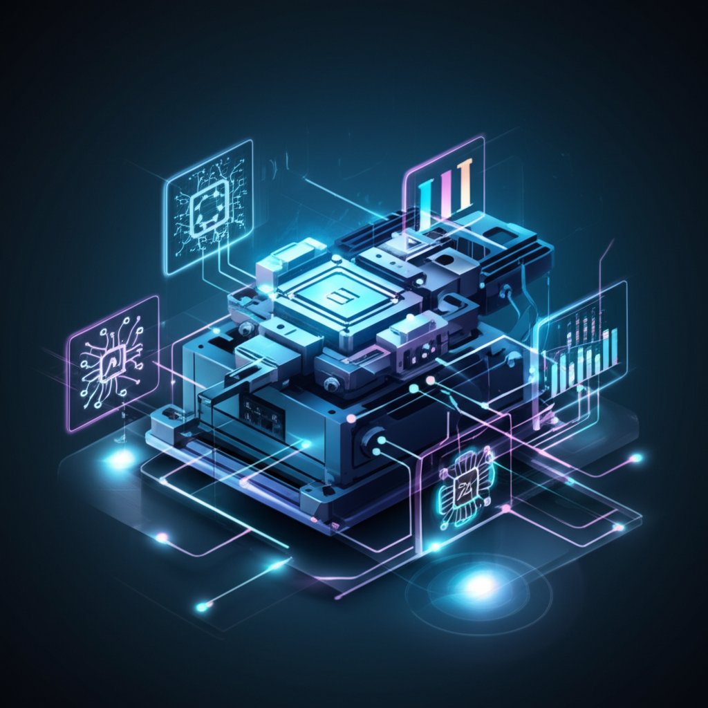 diagram illustrating the principles of industry 40 and digitalization in smart die casting