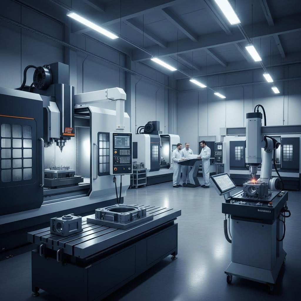 advanced die manufacturing facility with precision machining capabilities