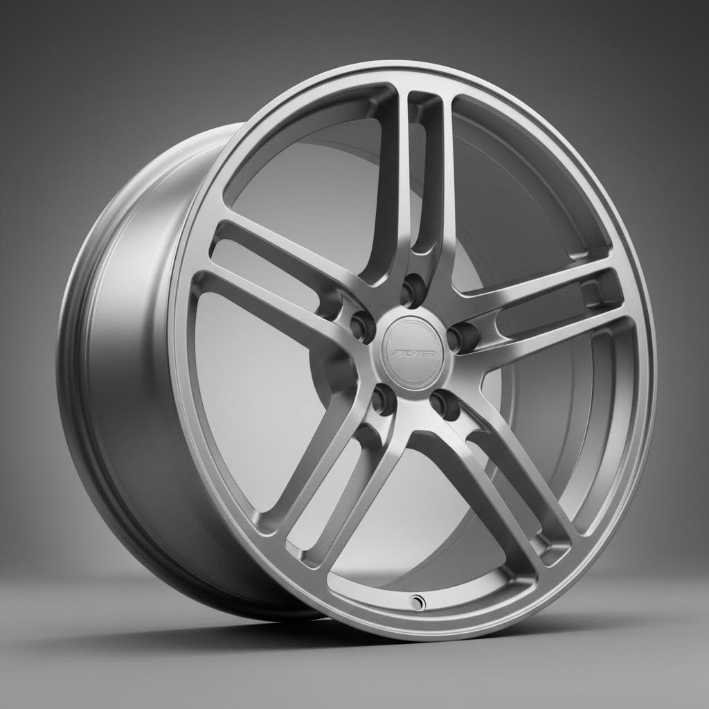 titan 7 t s5 forged monoblock wheel featuring optimized spoke geometry for weight reduction