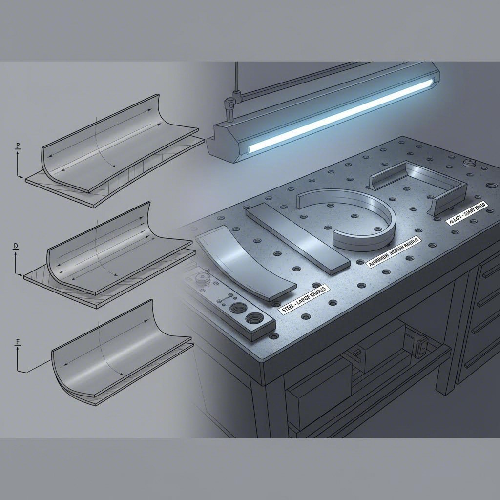 different metal alloys exhibit varying springback behavior based on material properties