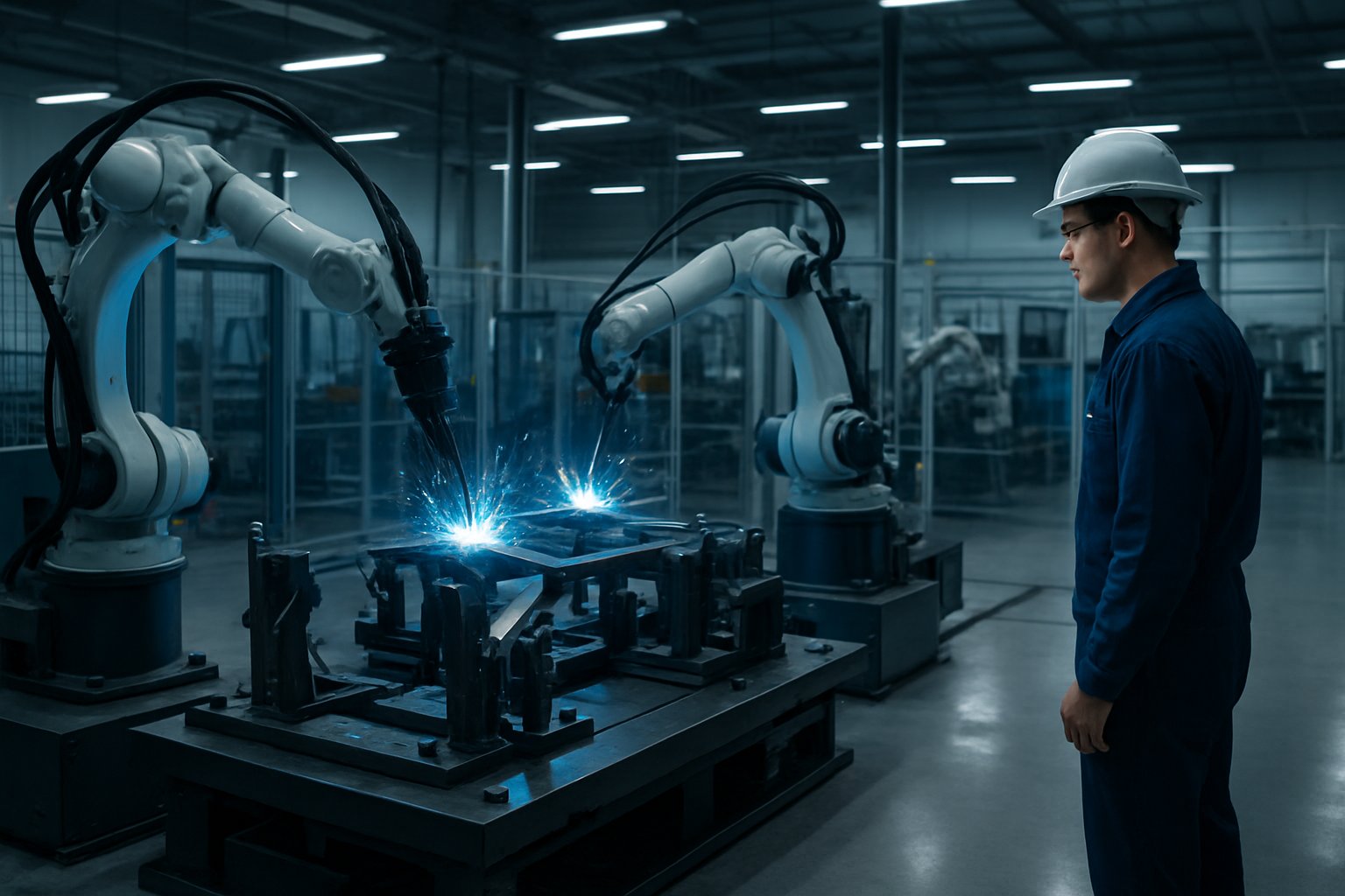 critical part welding depends on fixtures automation inspection and process control