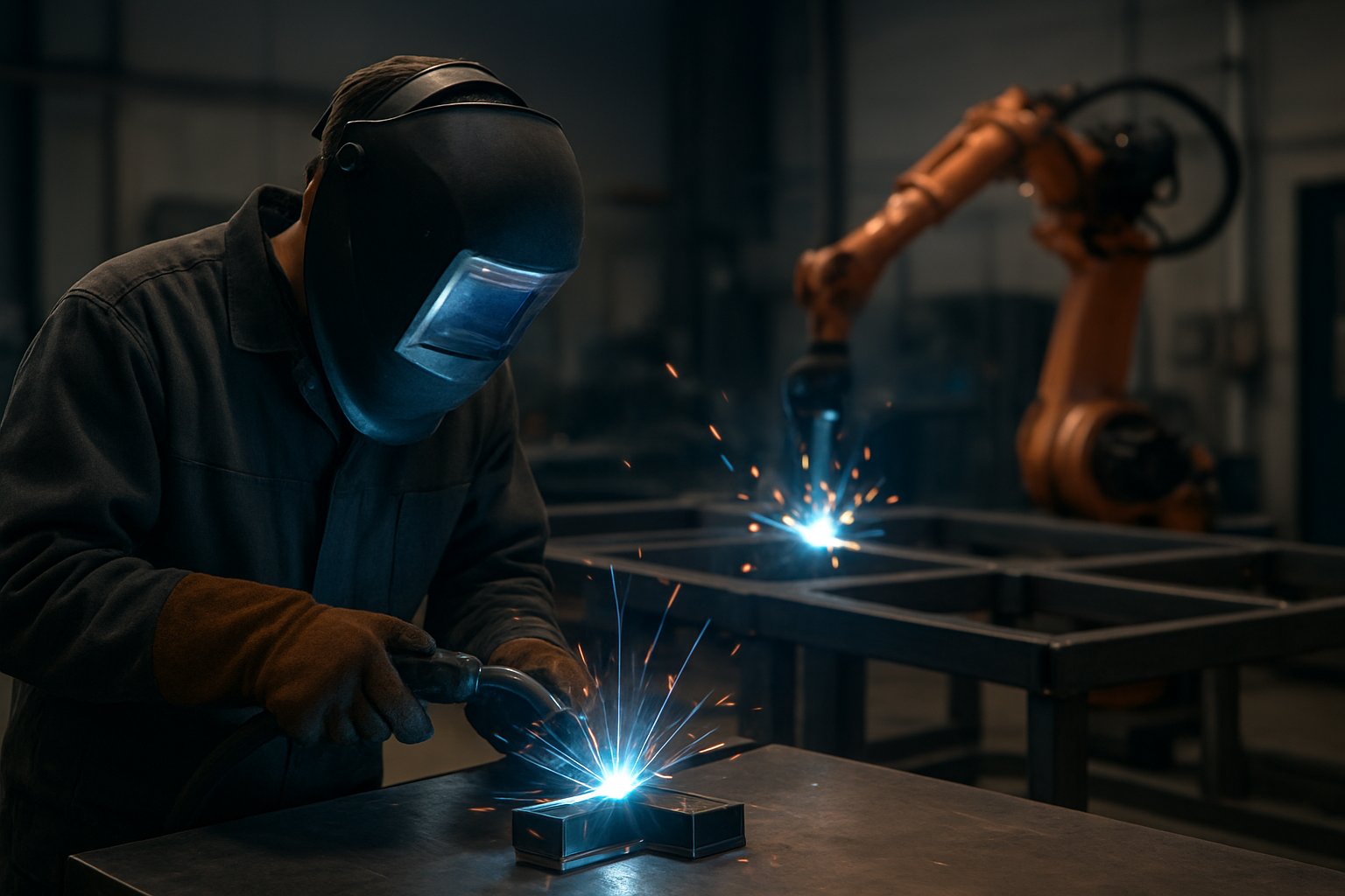 different welding processes suit different materials part designs and production goals