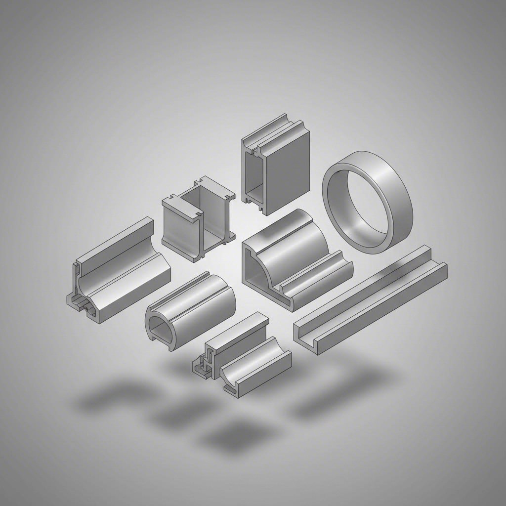 custom aluminum profiles range from standard channels and angles to complex architectural shapes