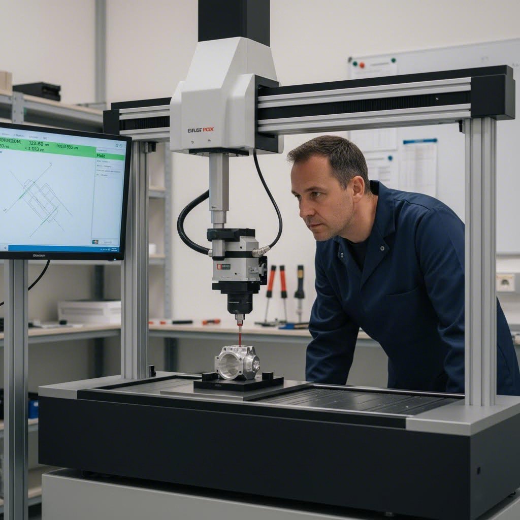 cmm inspection ensures precision sheet metal components meet tight tolerance specifications