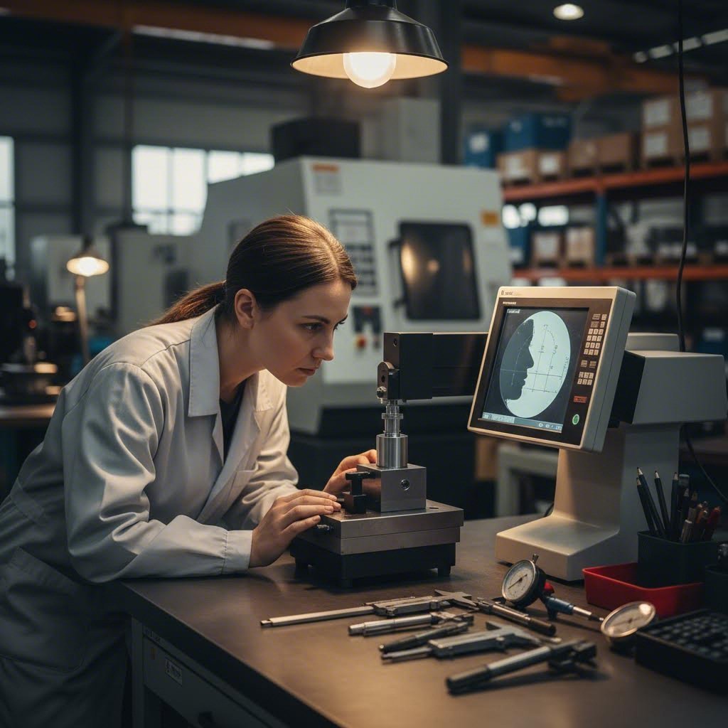 optical comparator verification ensures dimensional accuracy in precision fabrication