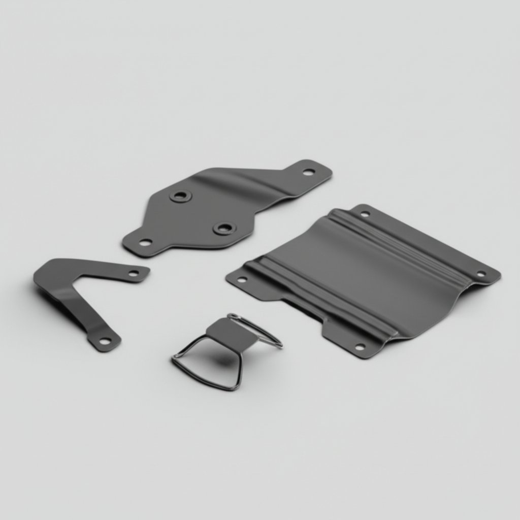 common automotive stamped parts bracket clip panel and deep drawn cup