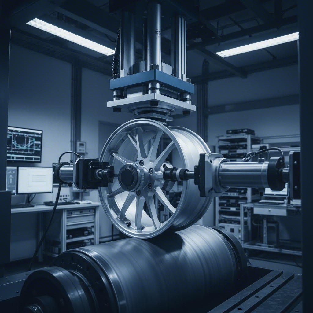 professional wheel testing equipment validating load rating specifications