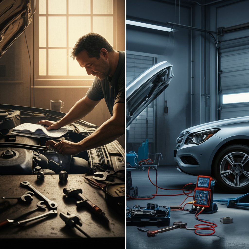 diy versus professional repair approaches for automotive hvac parts